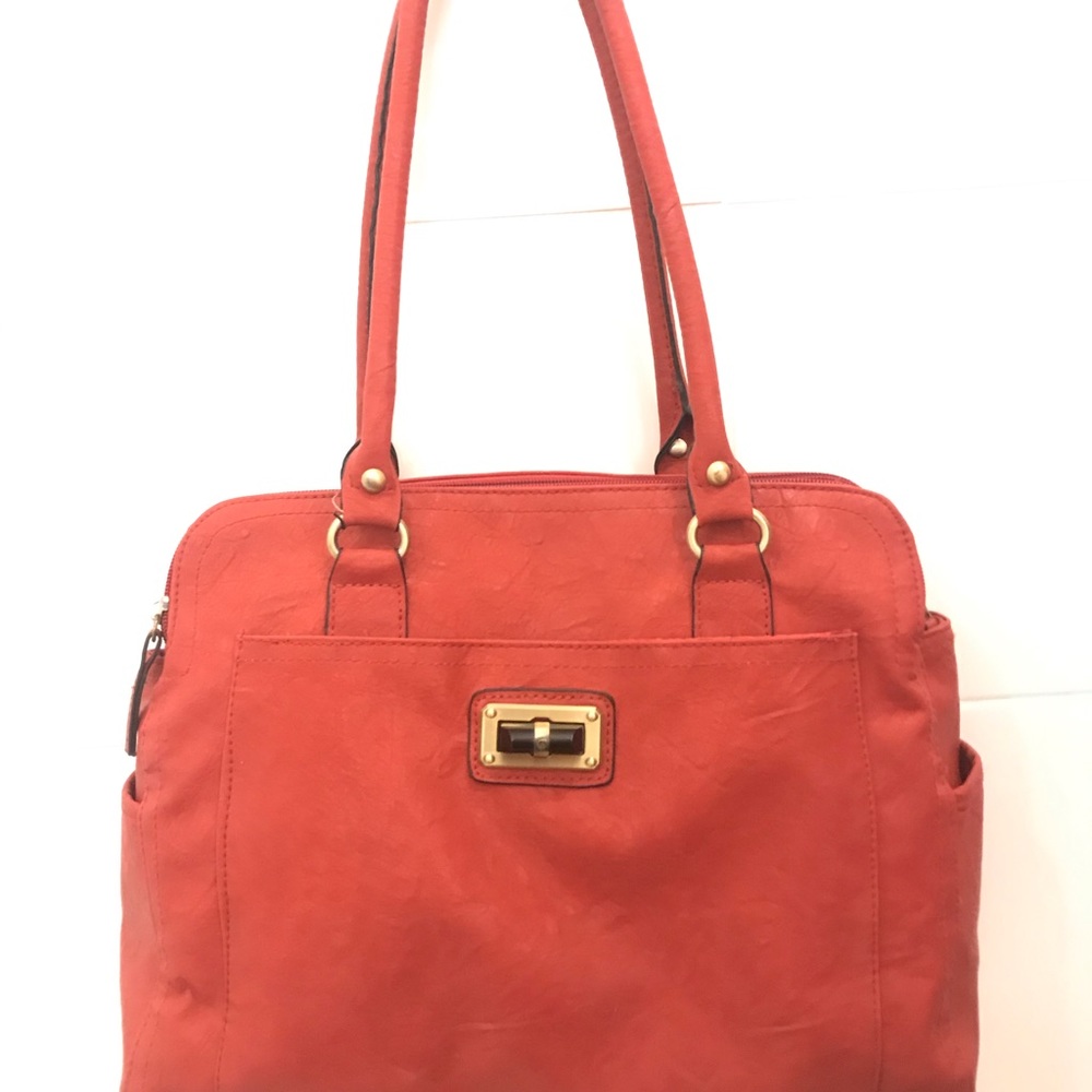 Red/Burnt Orange purse